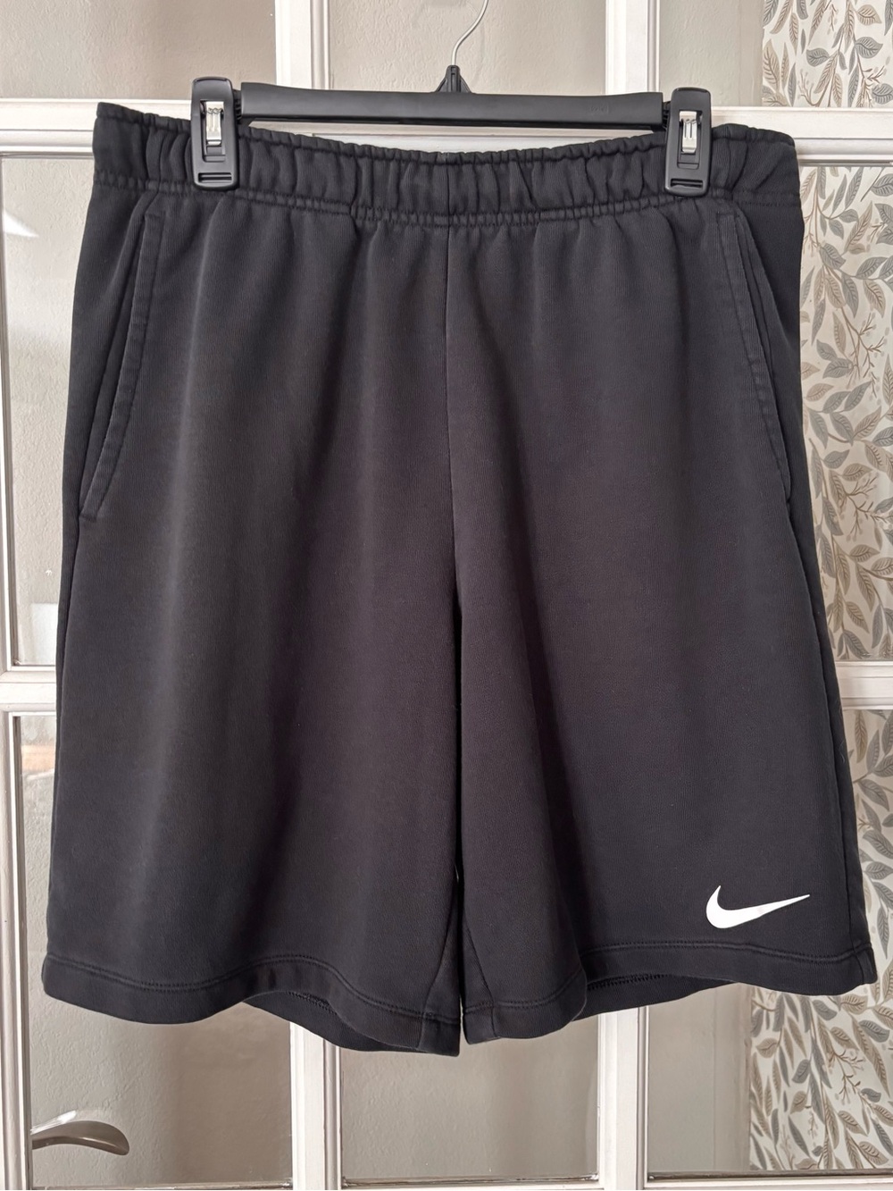 NIKE Dry-Fit Fleece Fitness Shorts Sz L
